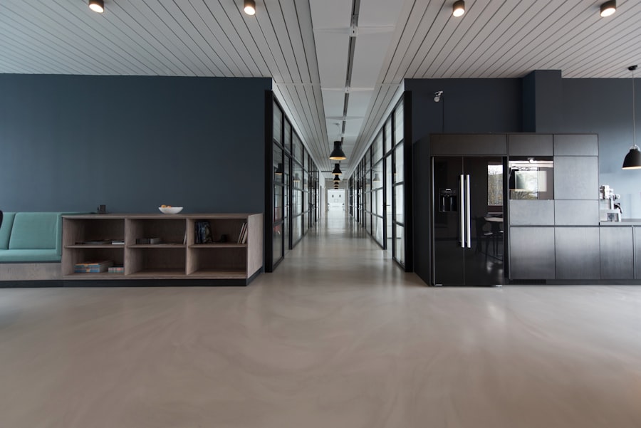 Professionals working in a modern office